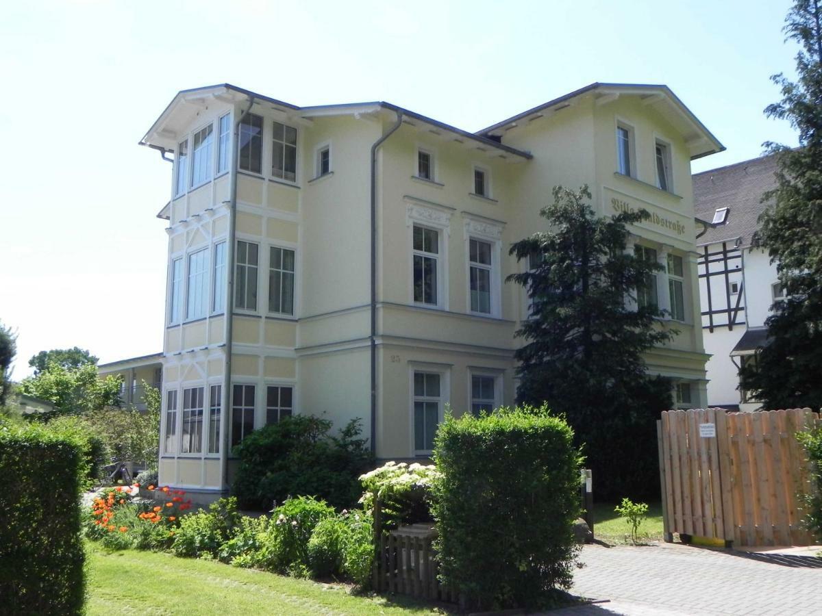 Villa Waldstrasse Wohnung 05 Heringsdorf  Eksteriør bilde